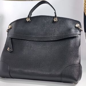 Furla Elegant Black Satchel